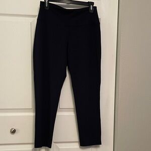 NWT J. JILL WEAREVER Collection Black Pull On Pants High Waisted XS Petite